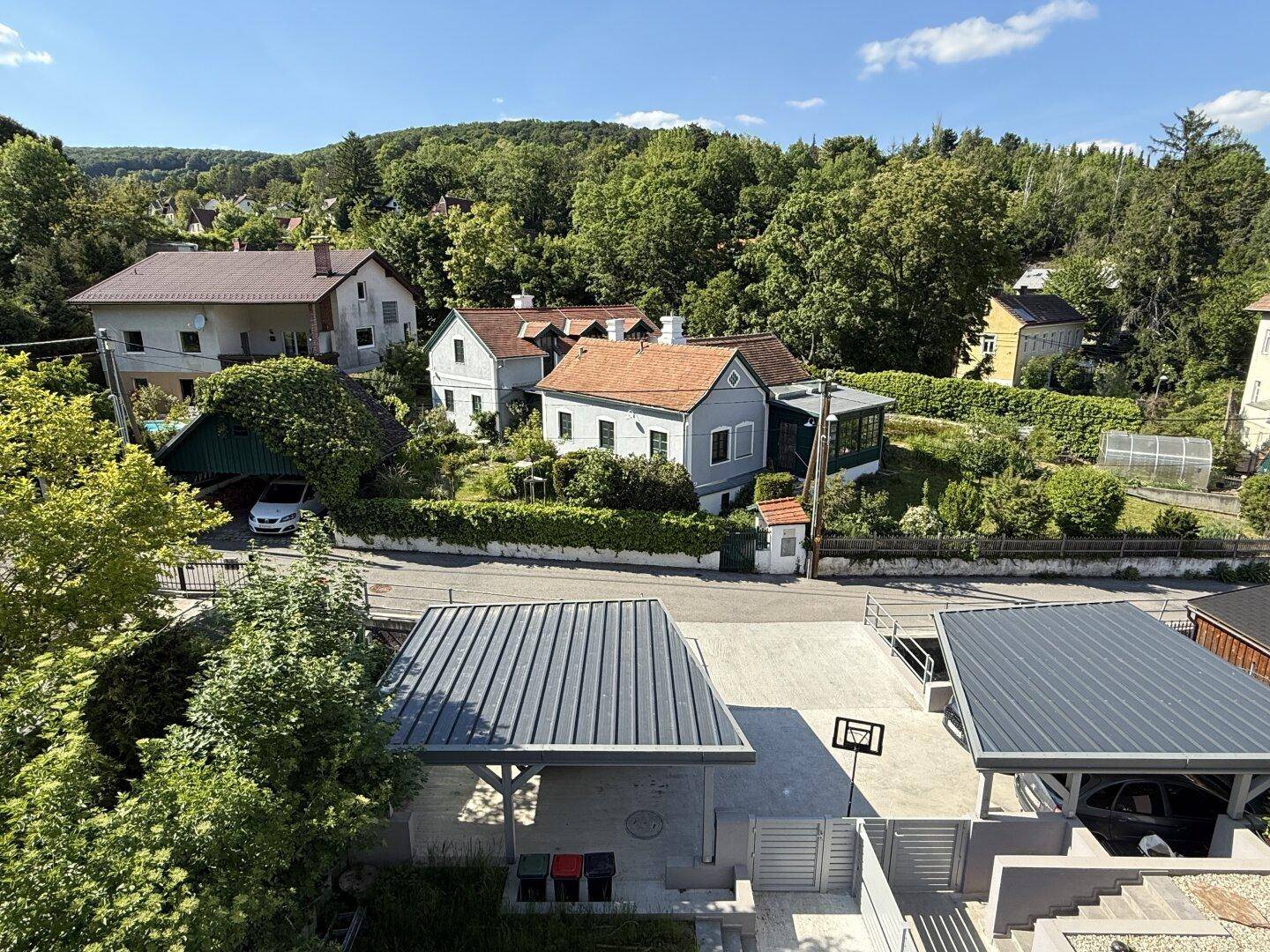 Ausblick von der Terrasse