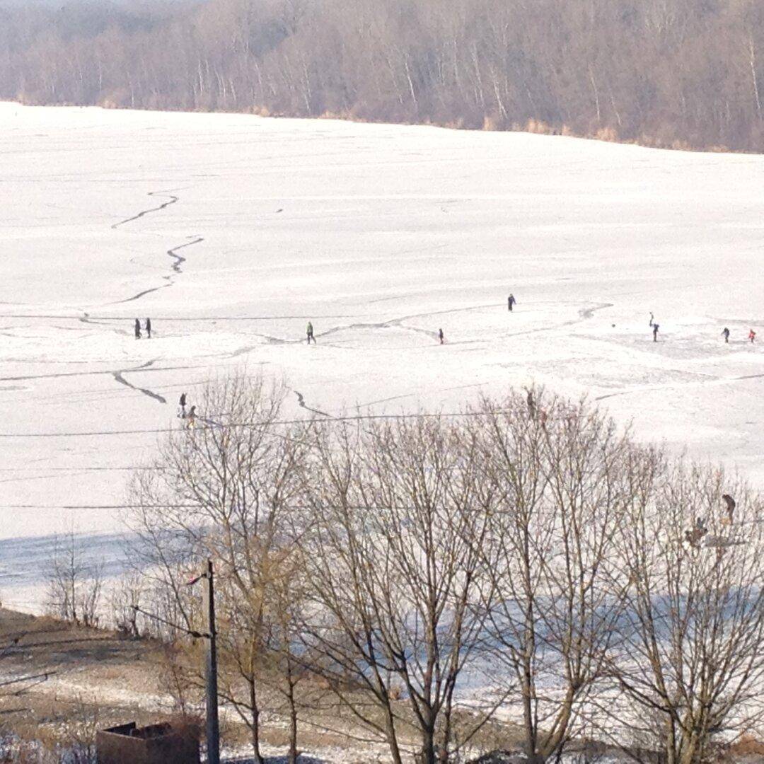 Beim Eislaufen