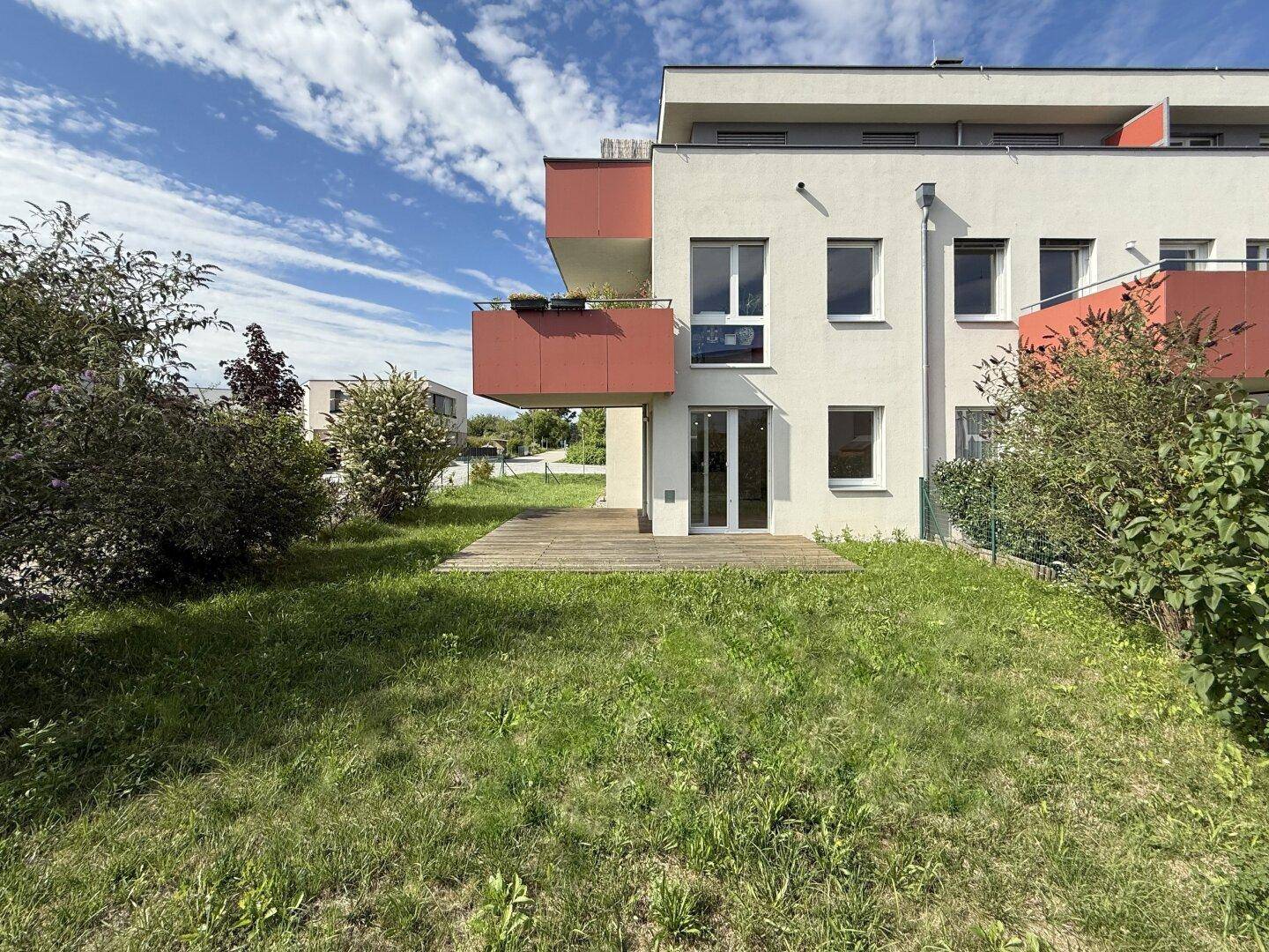 Wohnung mit Garten
