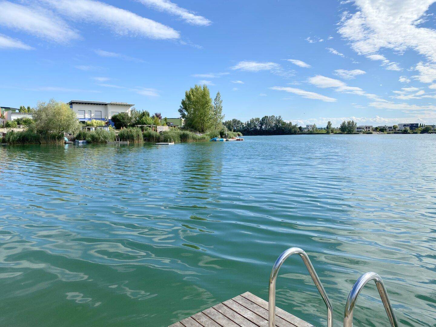 Einstieg in den See