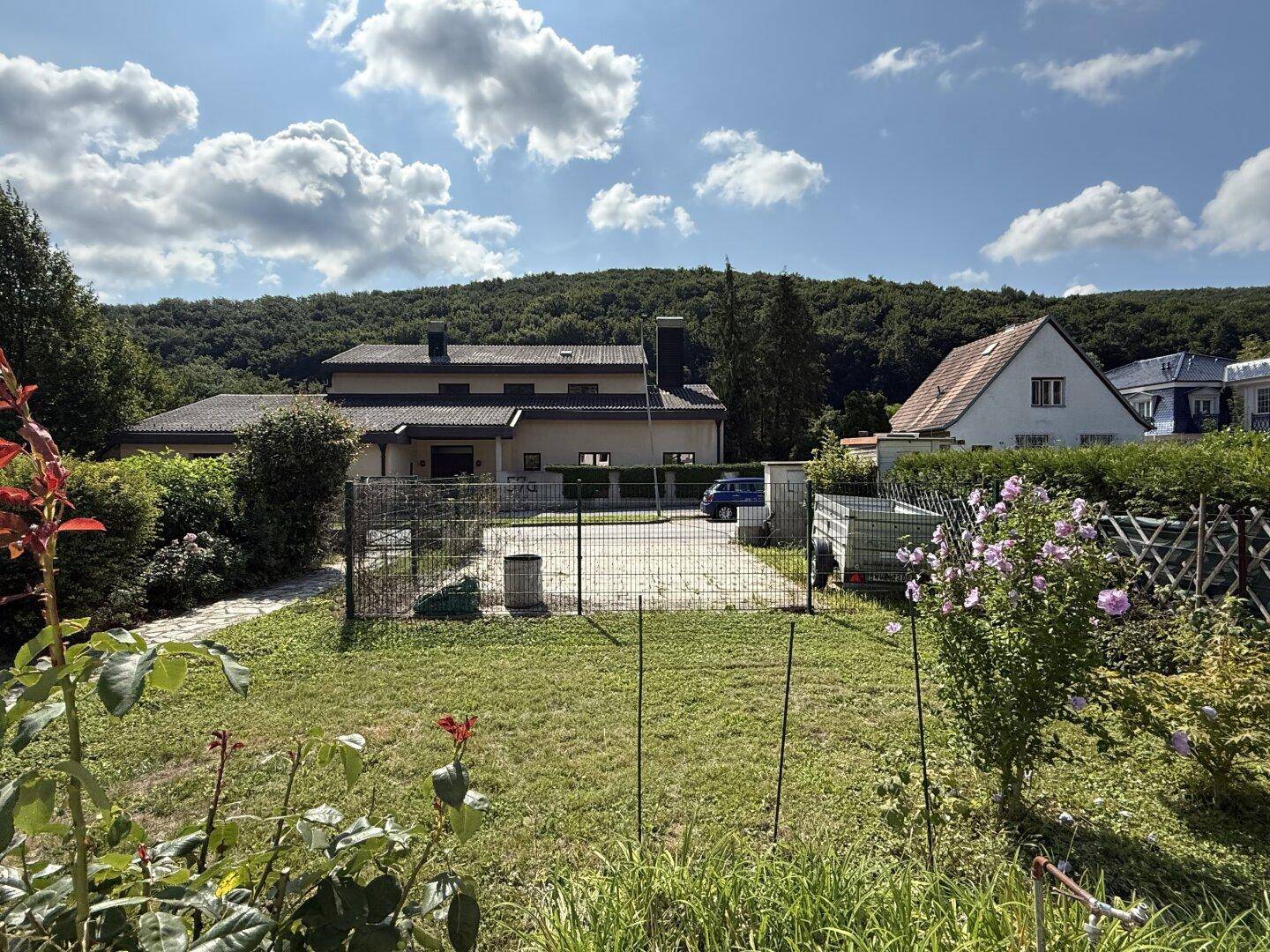 Blick Richtung Straße