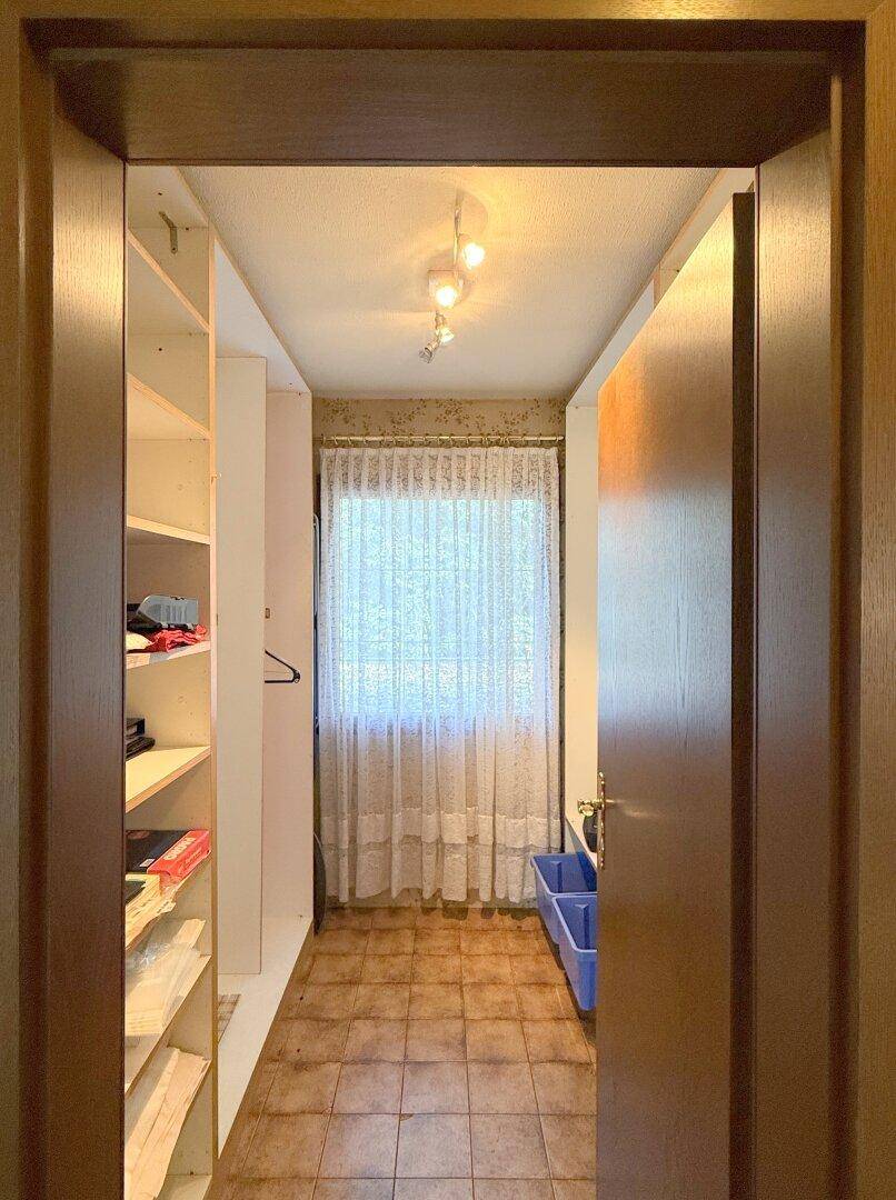 begehbare Garderobe