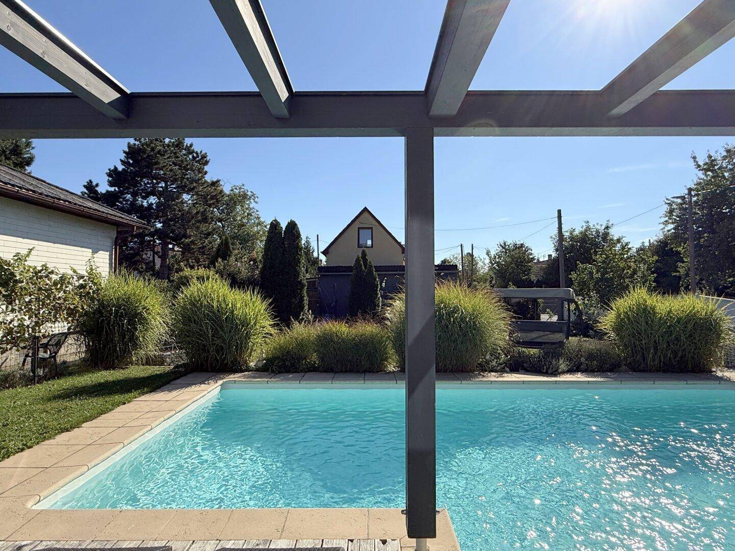 Pool und Garten