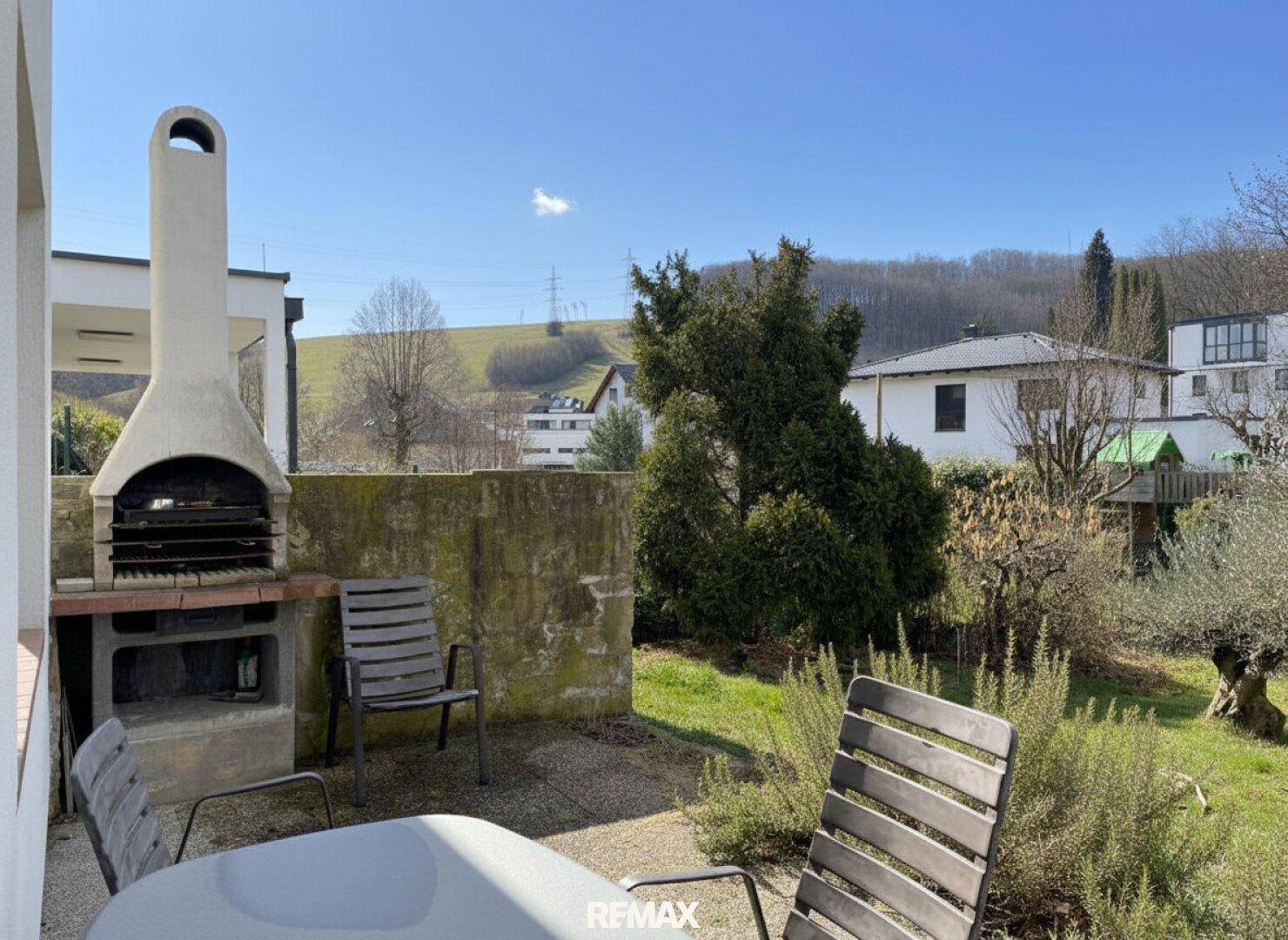 Terrassenblick