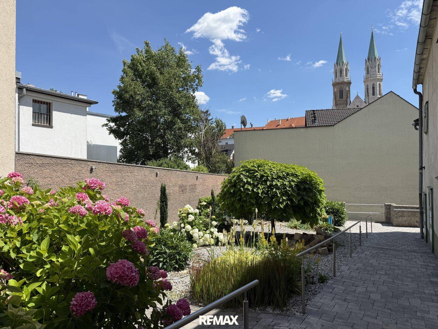 Blick aufs Stift