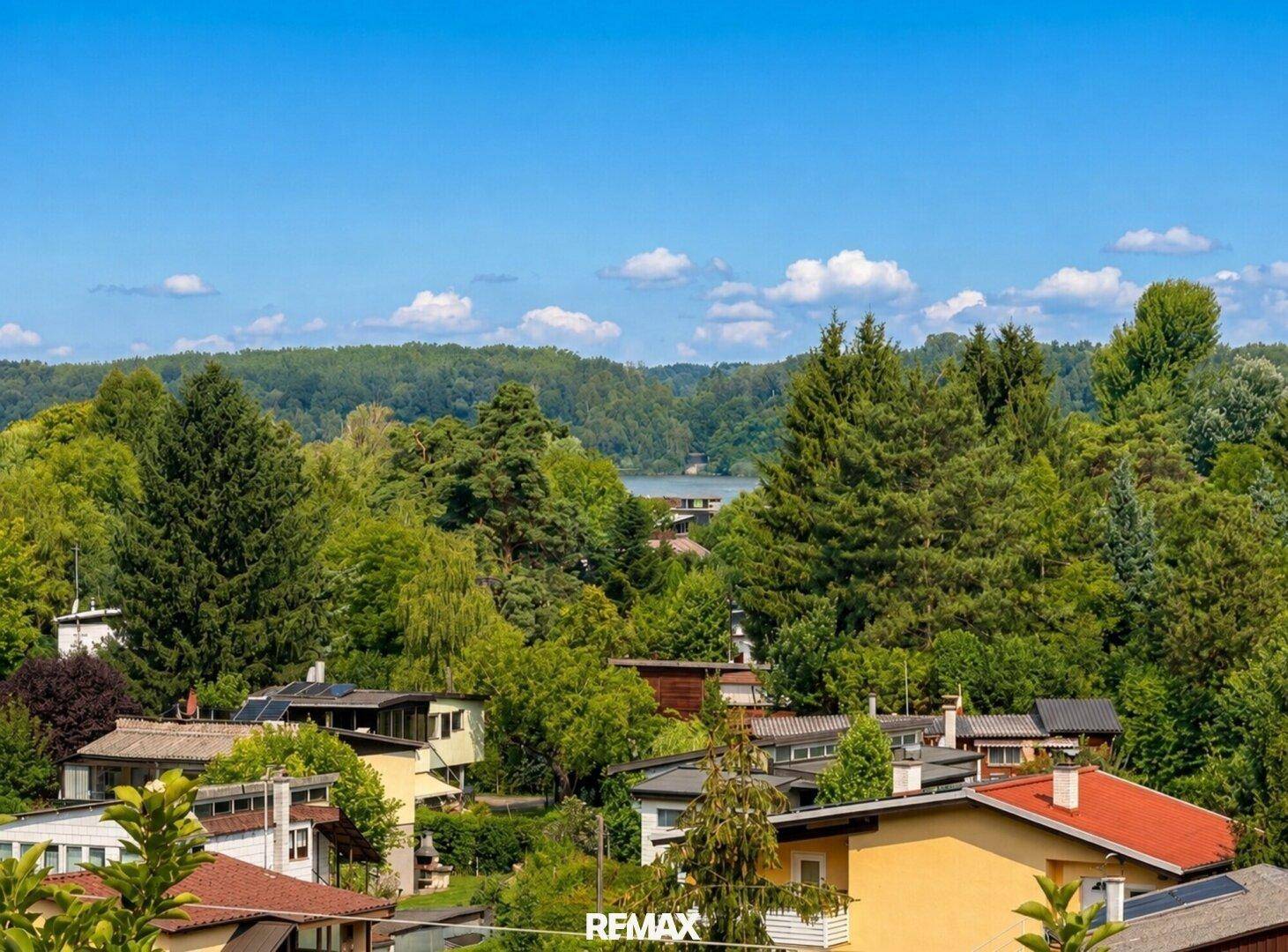 Blick bis zur Donau