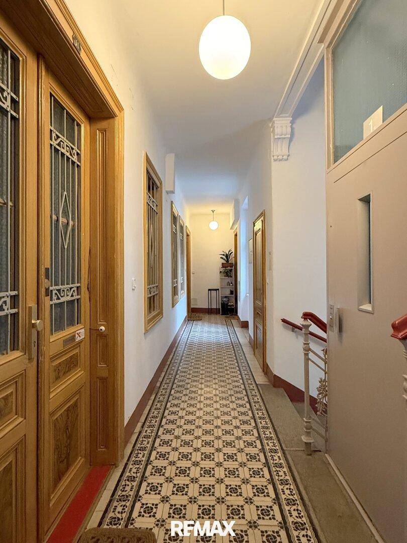 Gang im Stiegenhaus