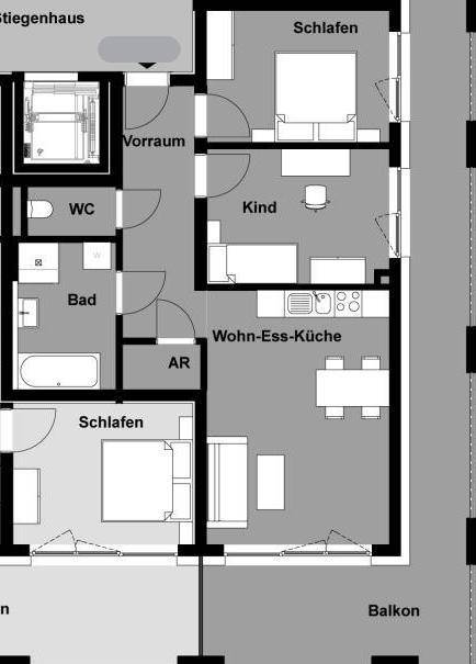 Grundrissplan Top 07