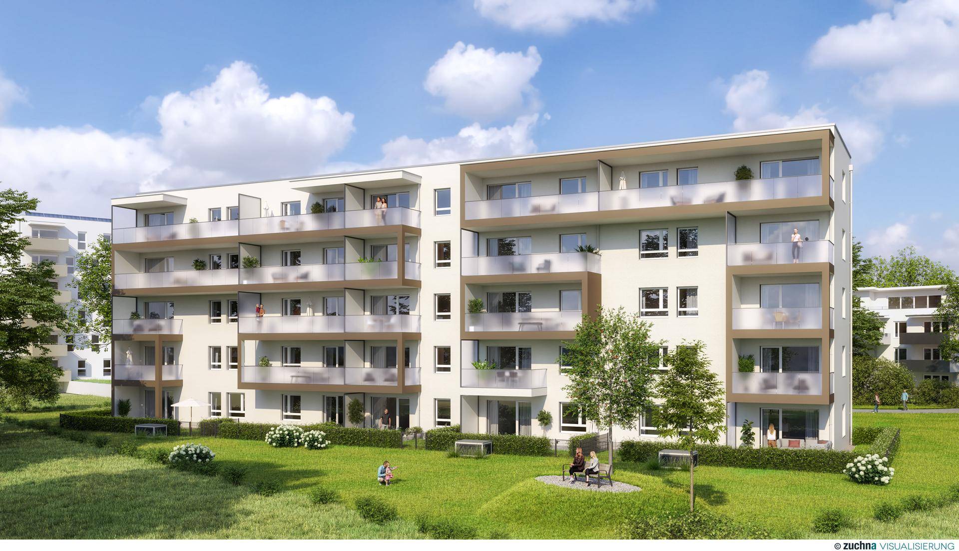 “New Residential Complex in the Heart of Linz with Modern Apartments and Convenient Location”