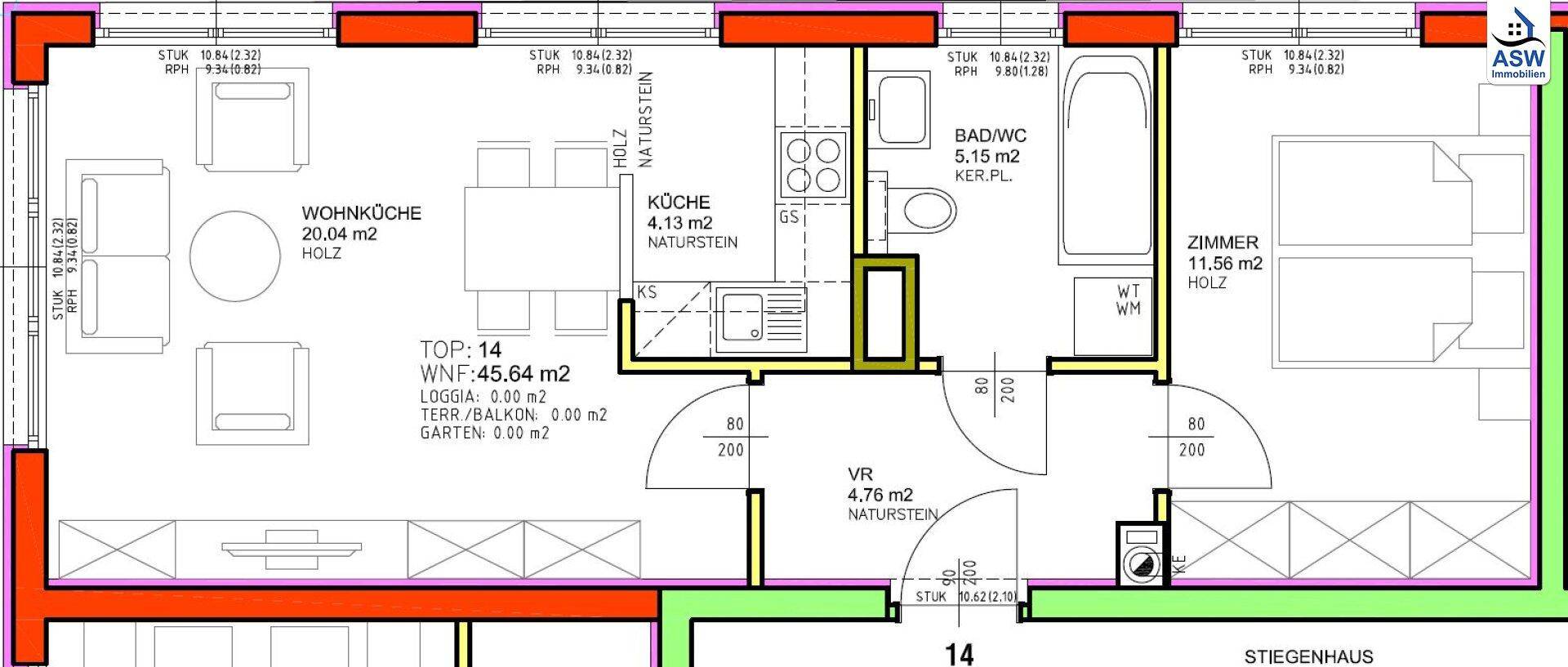 Wohnungsplan