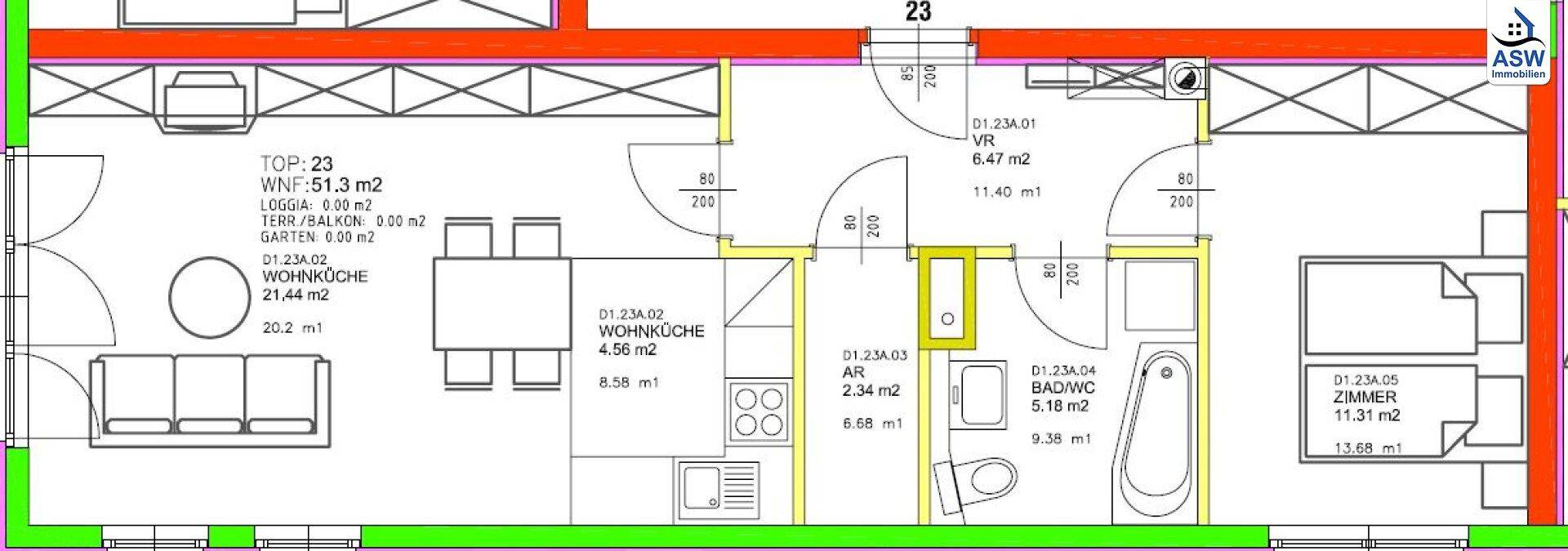 Wohnungsplan