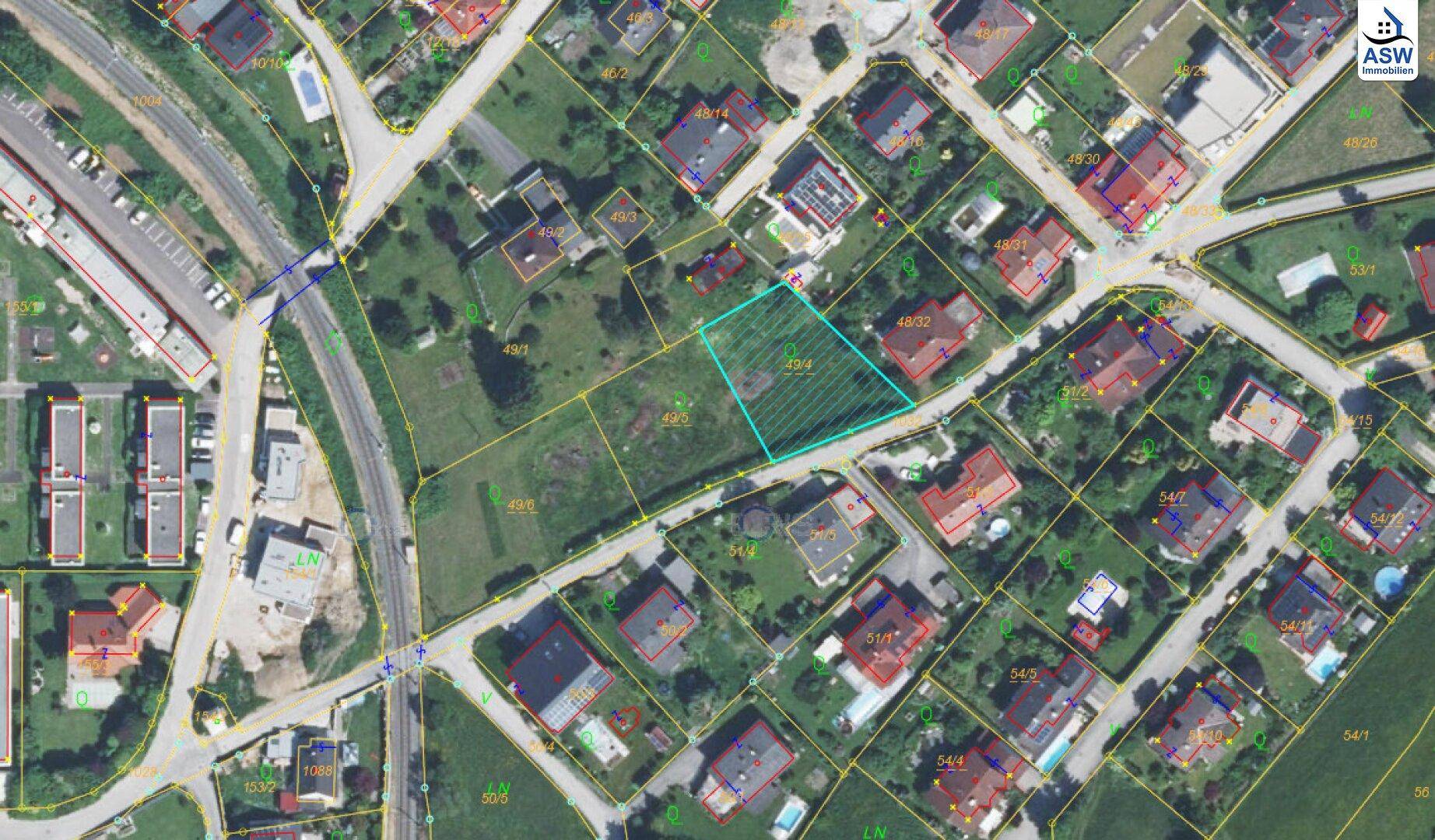 Grundstück in Toplage in Alkoven – 869 m² Bauland-Wohngebiet ohne Bauzwang – pohled 6