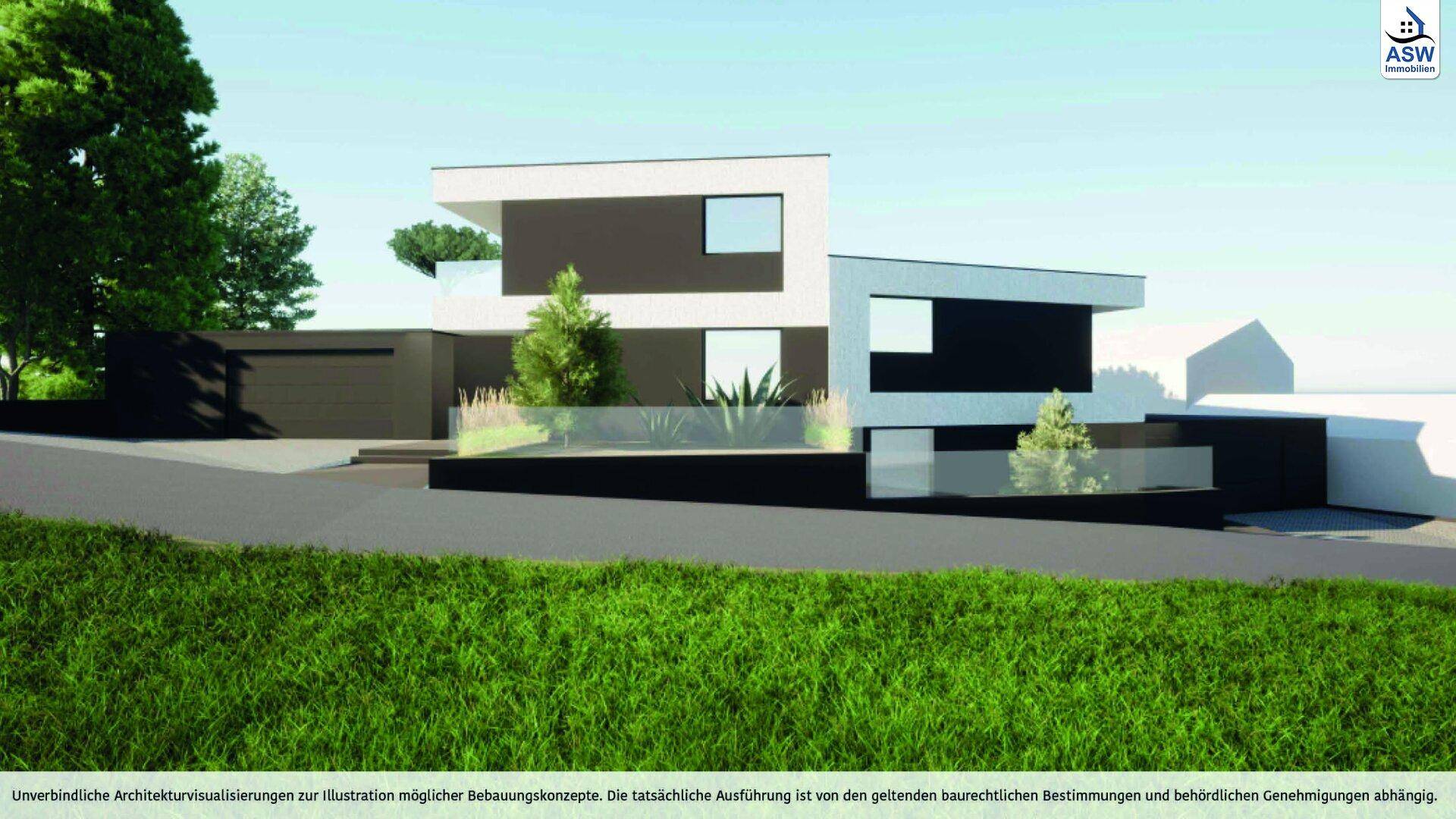 Unverbindliche Architekturvisualisierung DH