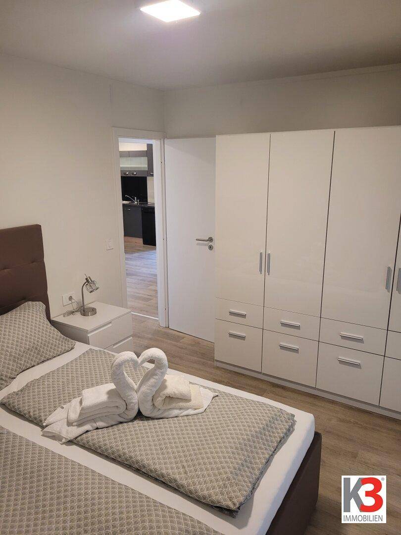 K3 - MODUL-HAUS DER EXTRAKLASSE. Wohnfläche 68 m², 2 Schlafzimmer, 40 m² Terasse. Ganzjahresnutzung möglich. Ferienregion Klopeinersee. - Ansicht 4