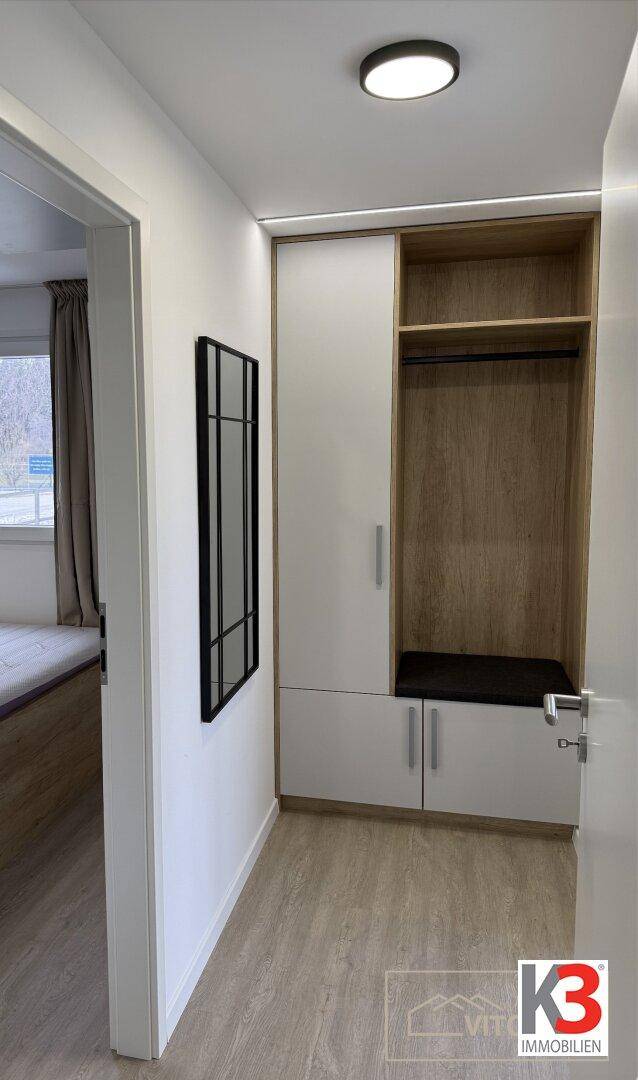 K3 - EXKLUSIVES MODUL-HAUS in der Ferienregion Klopeiner See. Wohnfläche 51 m², 2 Schlafzimmer, Terasse. – pohled 6
