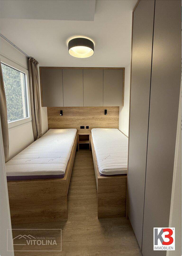 K3 - EXKLUSIVES MODUL-HAUS in der Ferienregion Klopeiner See. Wohnfläche 51 m², 2 Schlafzimmer, Terasse. – pohled 4