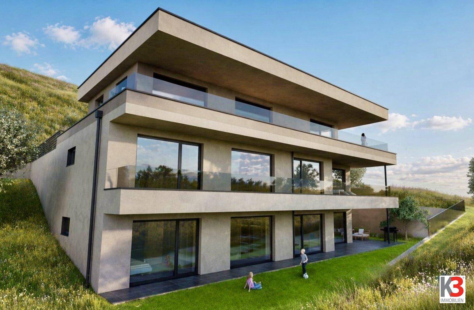 K3 - Höchste Wohnqualität am Attersee - Neubau in Premiumlage mit Top - Ausstattung, See- und Bergblick inklusive - Ansicht 2