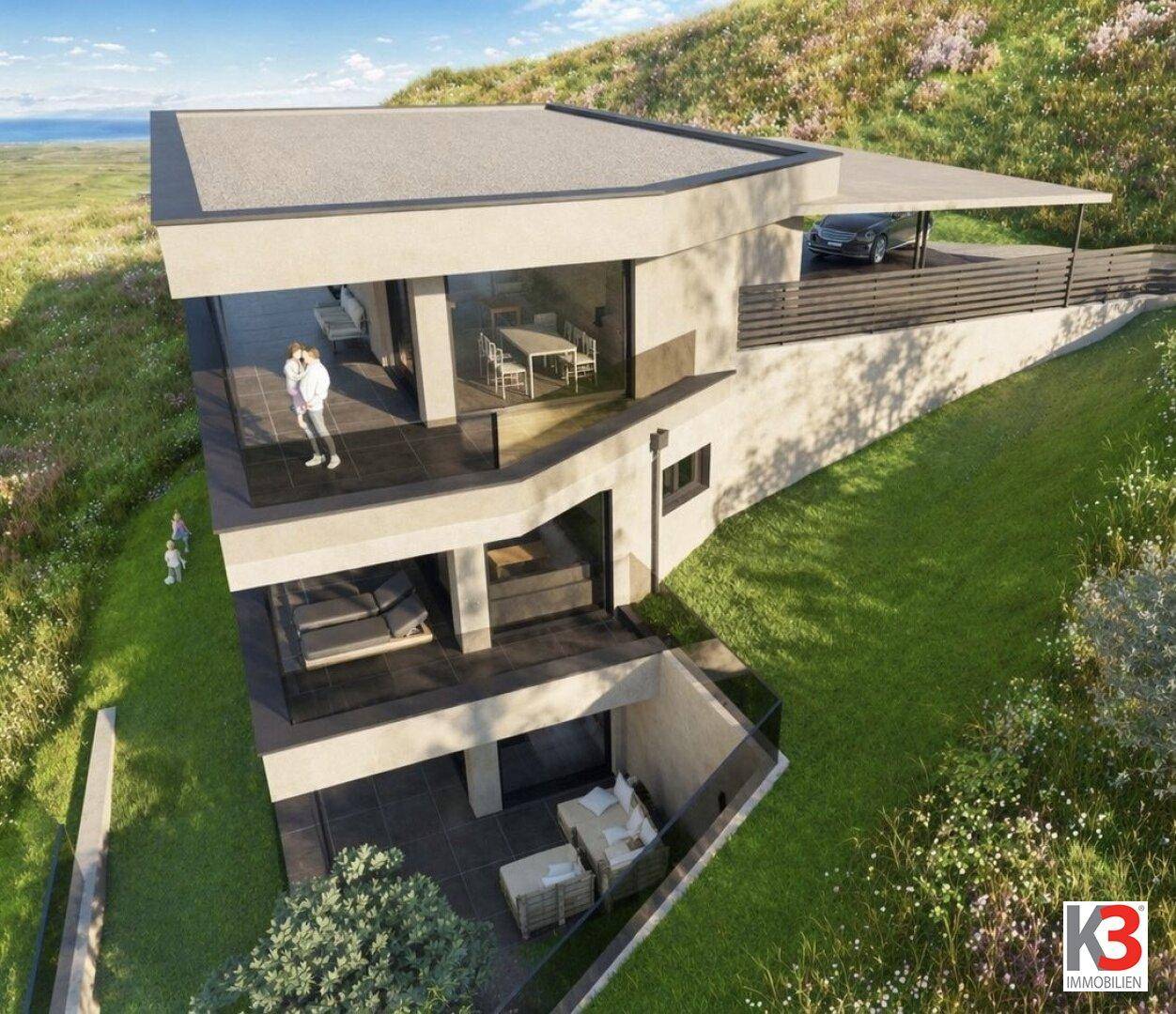 K3 - Höchste Wohnqualität am Attersee - Neubau in Premiumlage mit Top - Ausstattung, See- und Bergblick inklusive - Ansicht 5