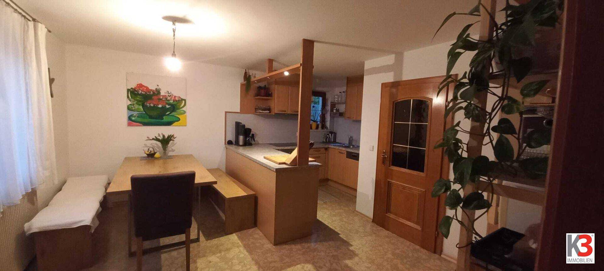 K3 - ruhig gelegener Bungalow in Ranshofen mit Garten, Terrasse &amp; Garage – Top Lage! - Widok 3