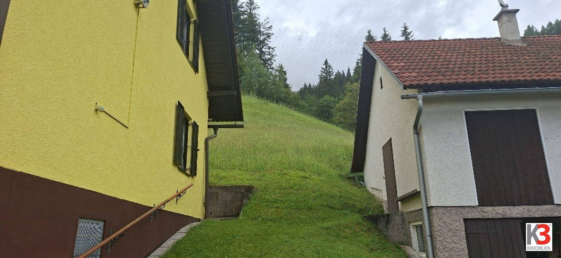 K3 - EINFAMILIENHAUS IN WALDRANDLAGE MIT BERGBLICK - Alleinlage mit großem Grundstück und 2 Nebengebäuden. - Ansicht 4