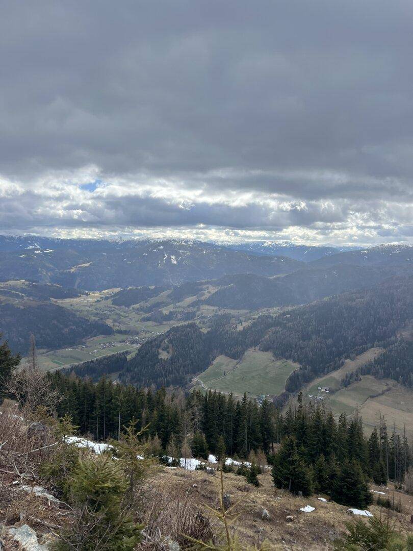 Panoramablick von der Liegenschaft