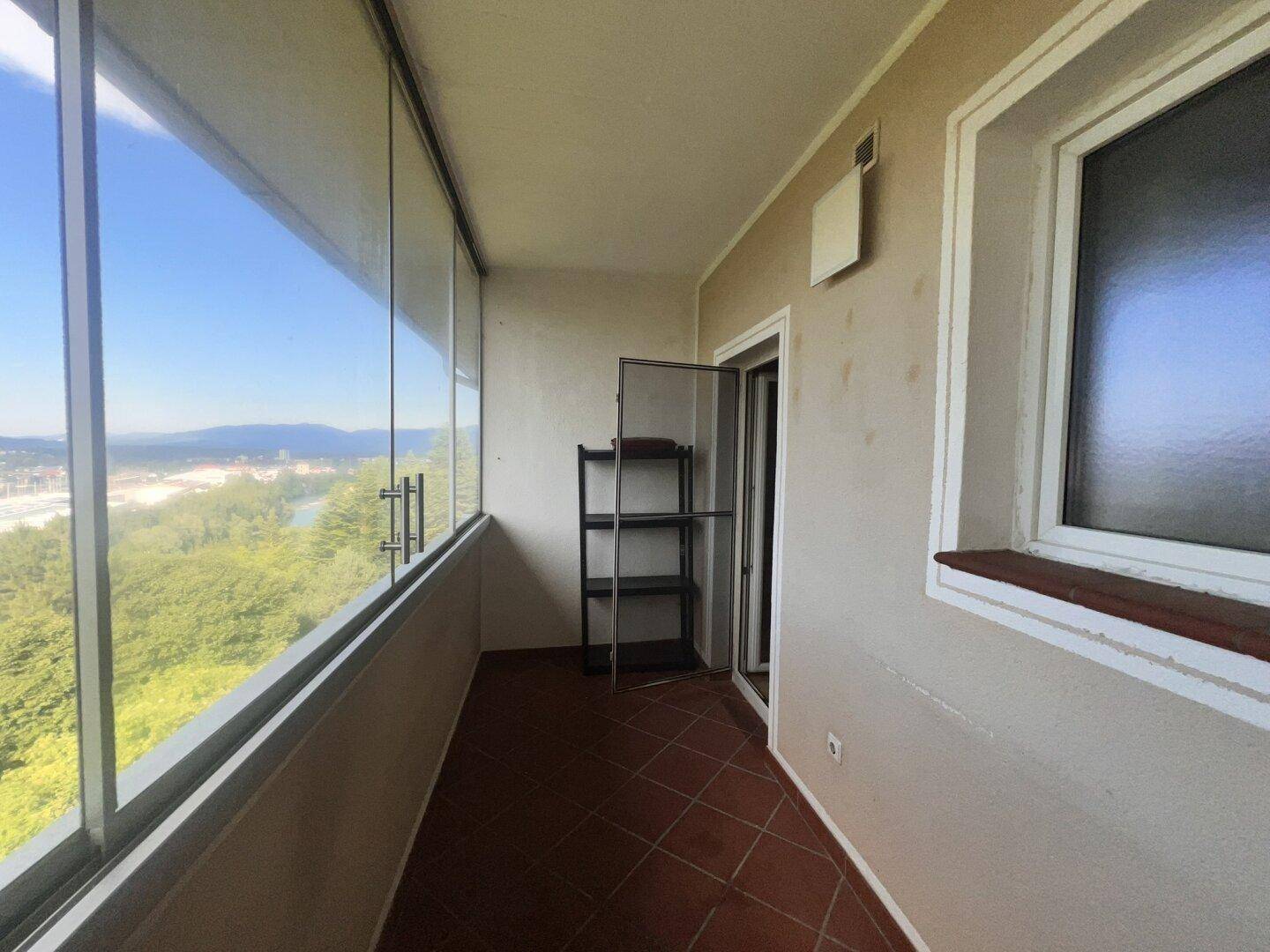 verglaste Loggia