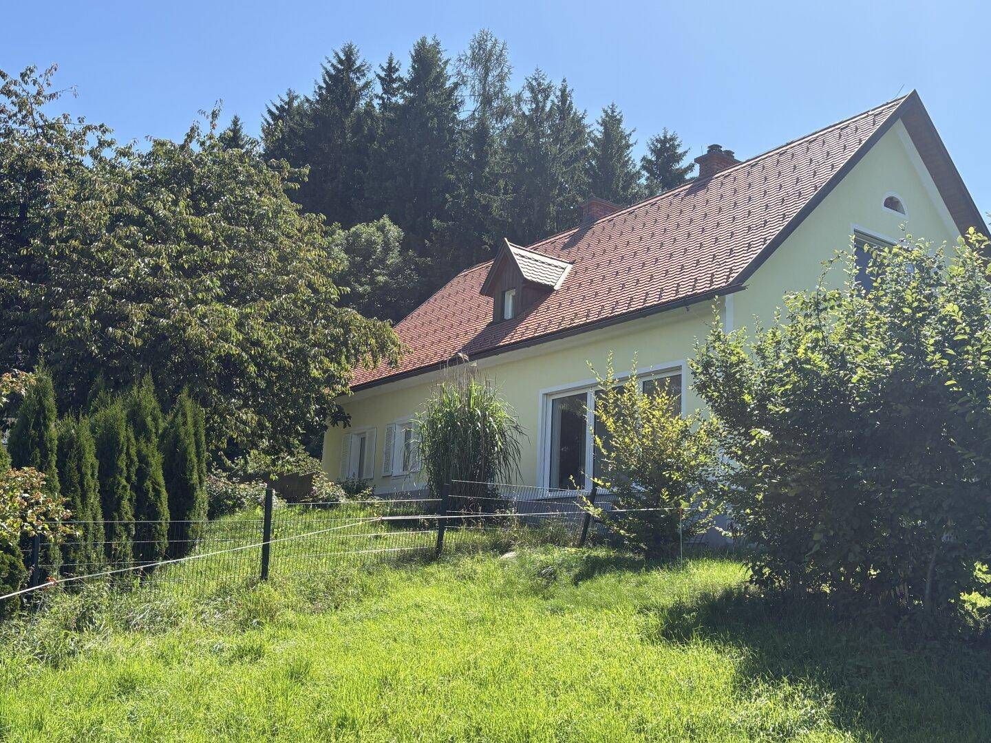 Wohnhaus mit Aussichtslage über Murtal