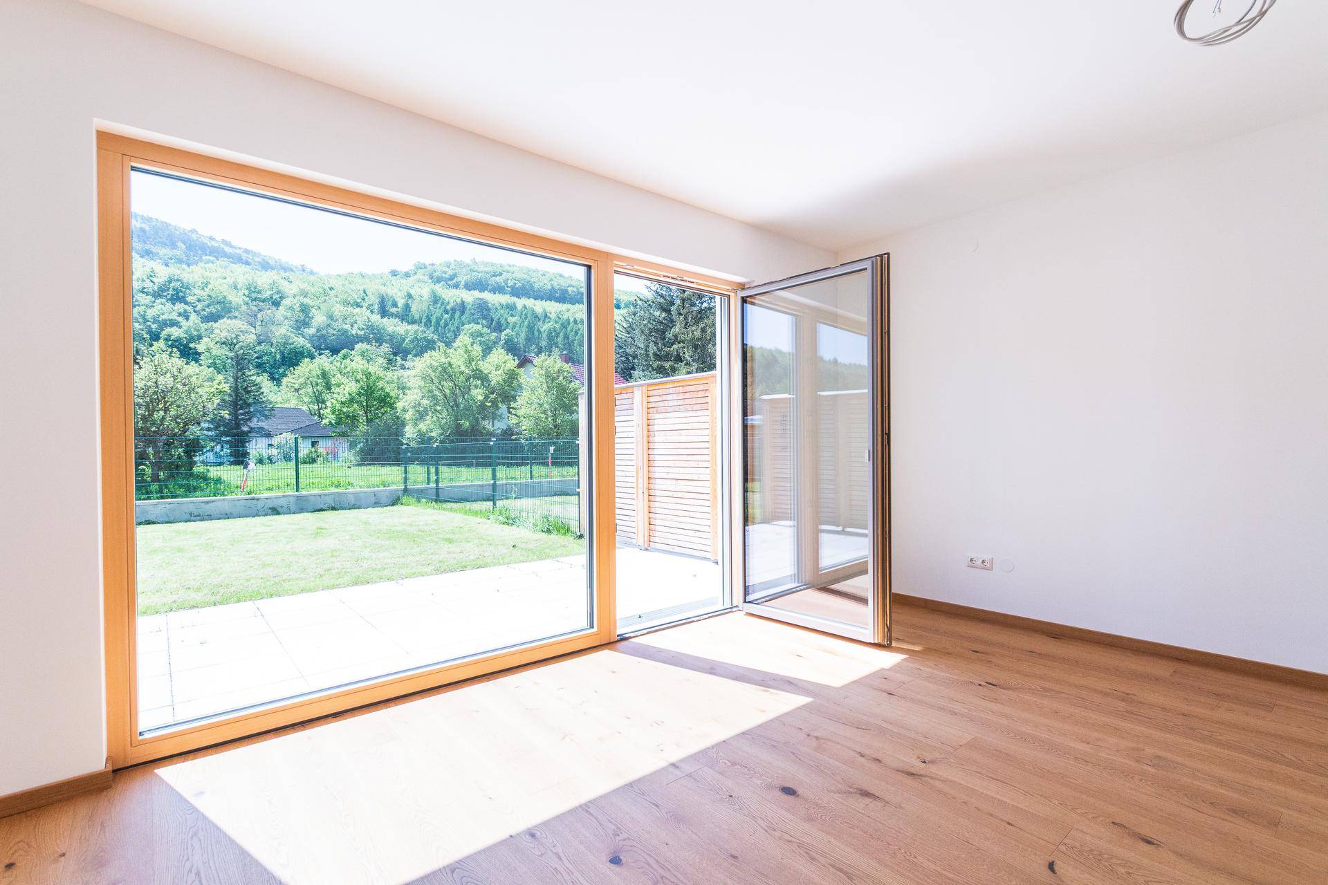 Ausblick Wohnzimmer