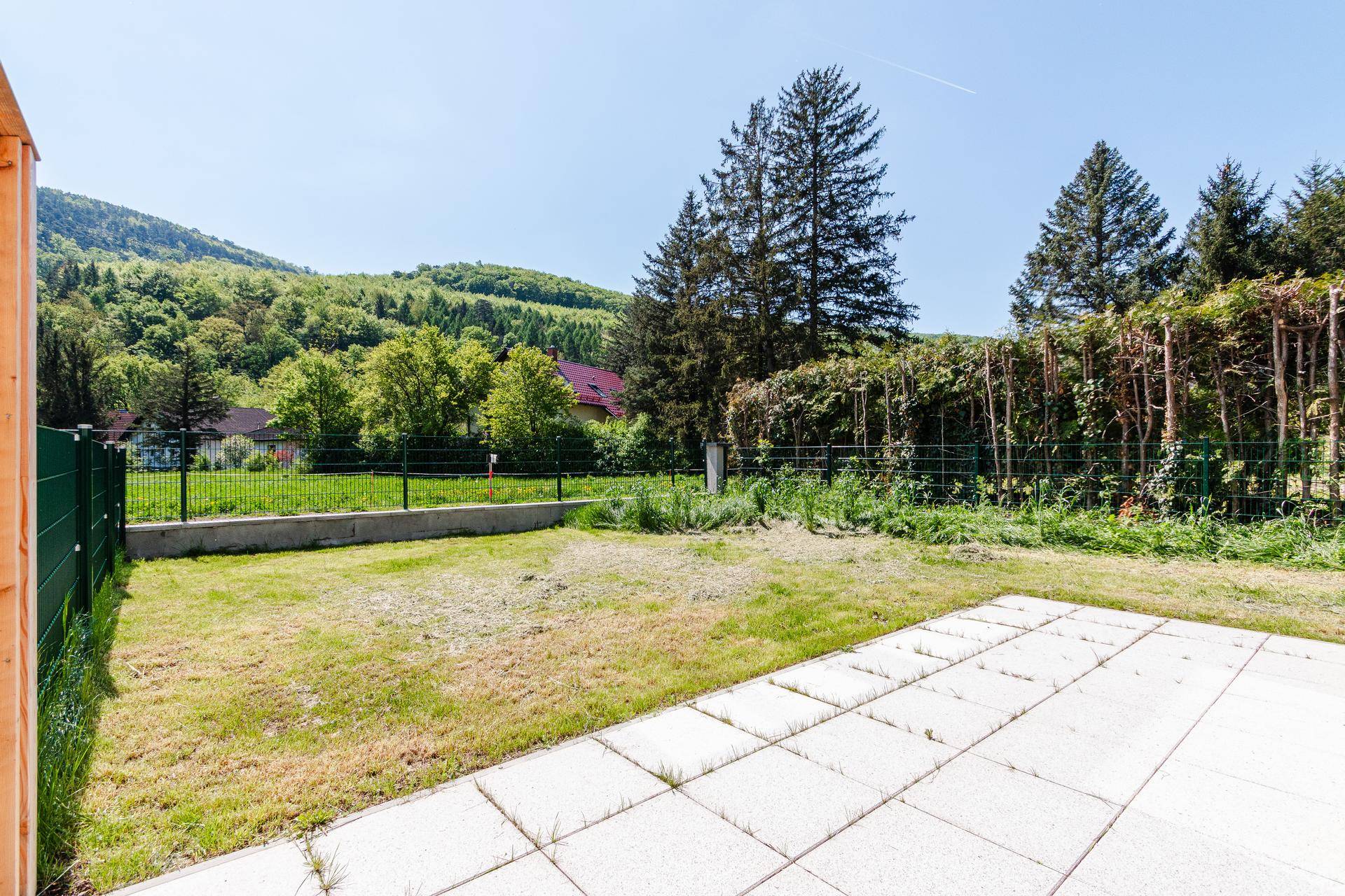 Terrasse und Garten