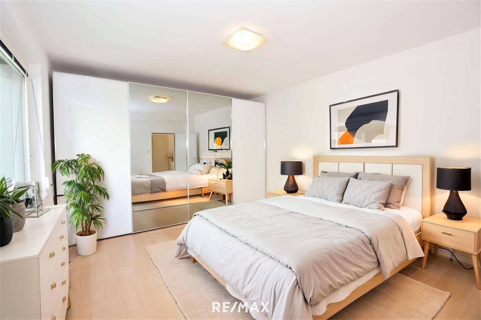 Schlafzimmer (virtuell eingerichtet)