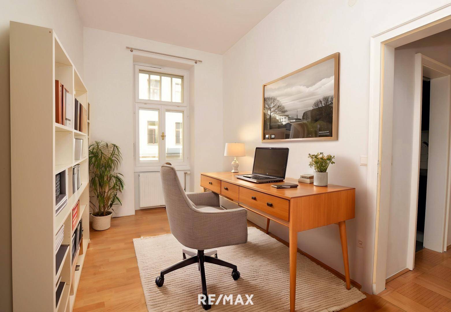 Arbeitszimmer (virtuell eingerichtet)