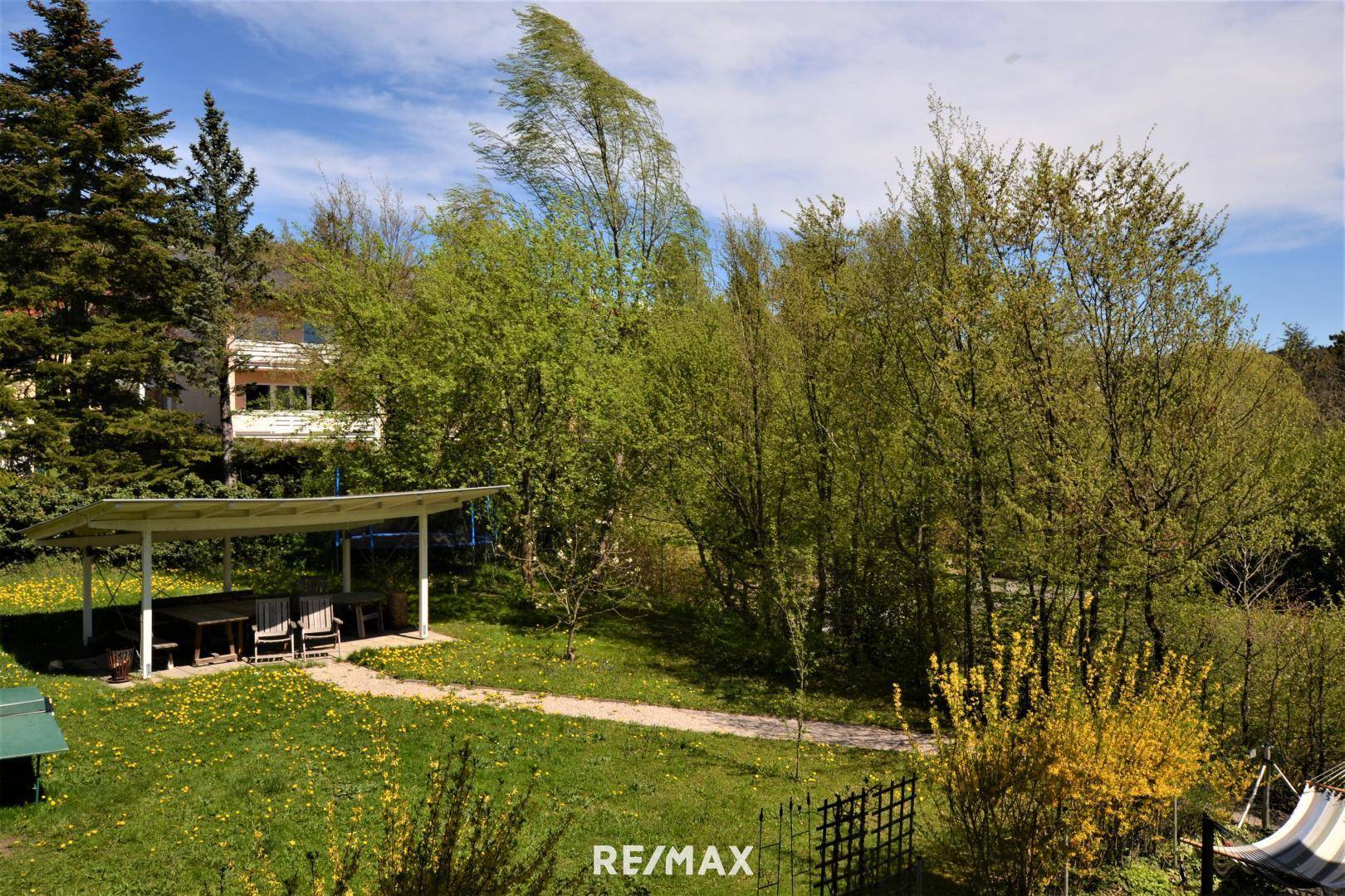 Ausblick Gartenseitig