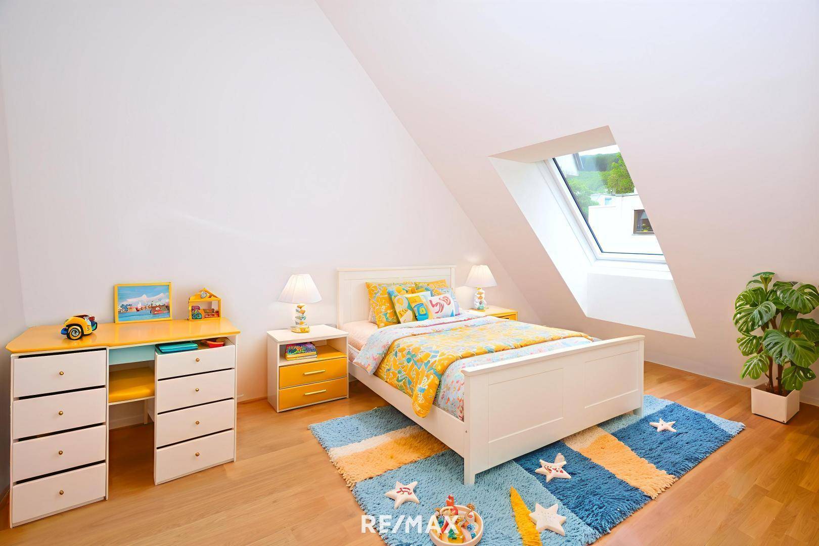 Kinderzimmer (virtuell eingerichtet)
