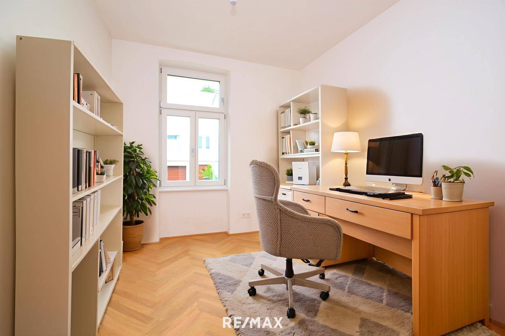 Arbeitszimmer (virtuell eingerichtet)