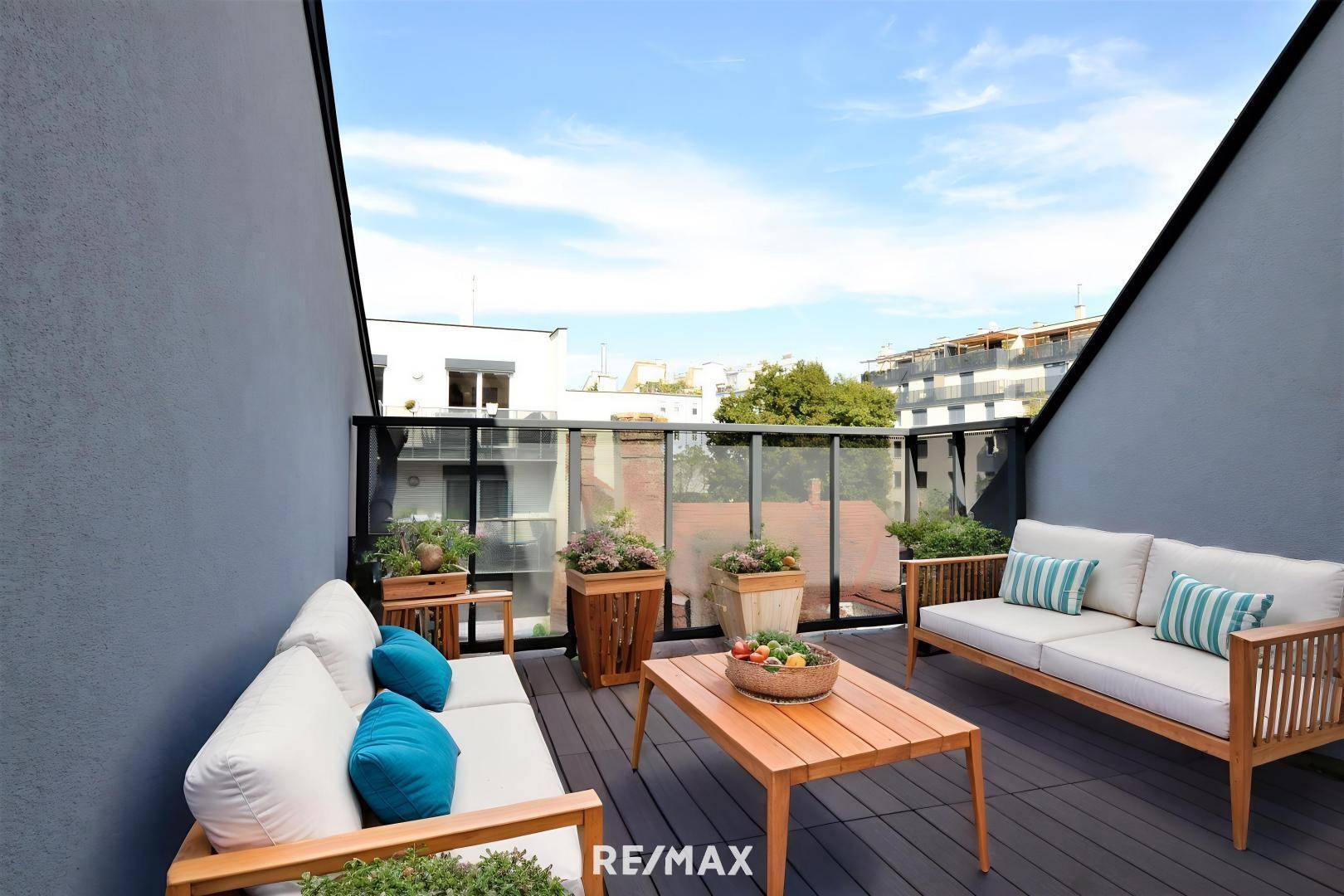 Terrase (virtuell eingerichtet)