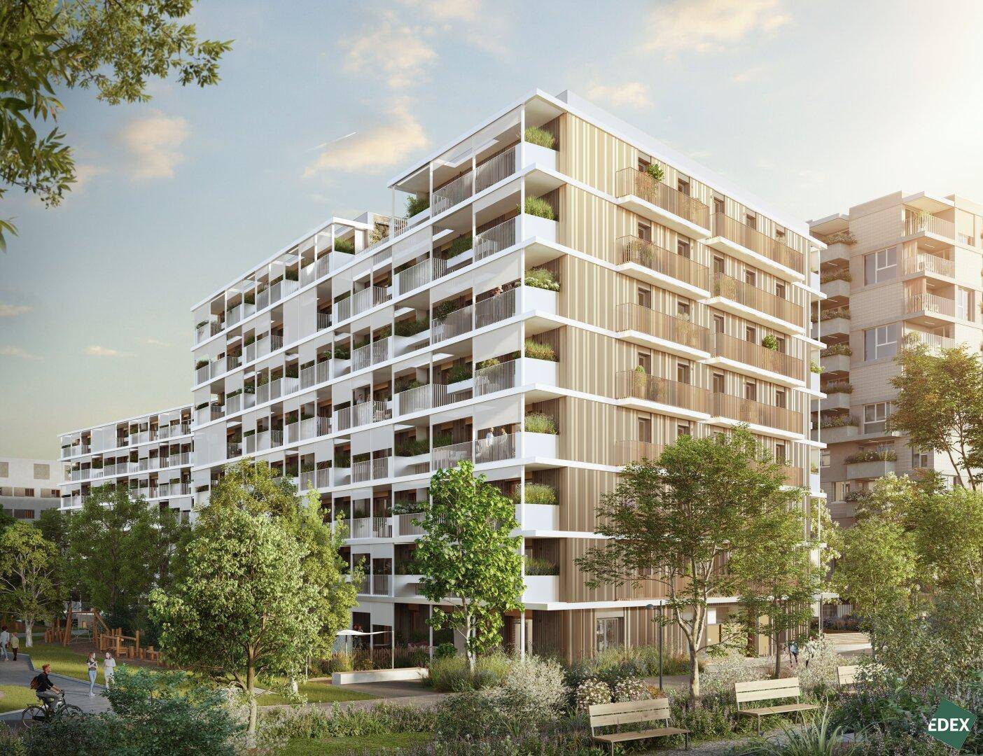 VILLAGE IM DRITTEN | BAUFELD 14A | NATÜRLICH DRAUSSEN – pohled 2