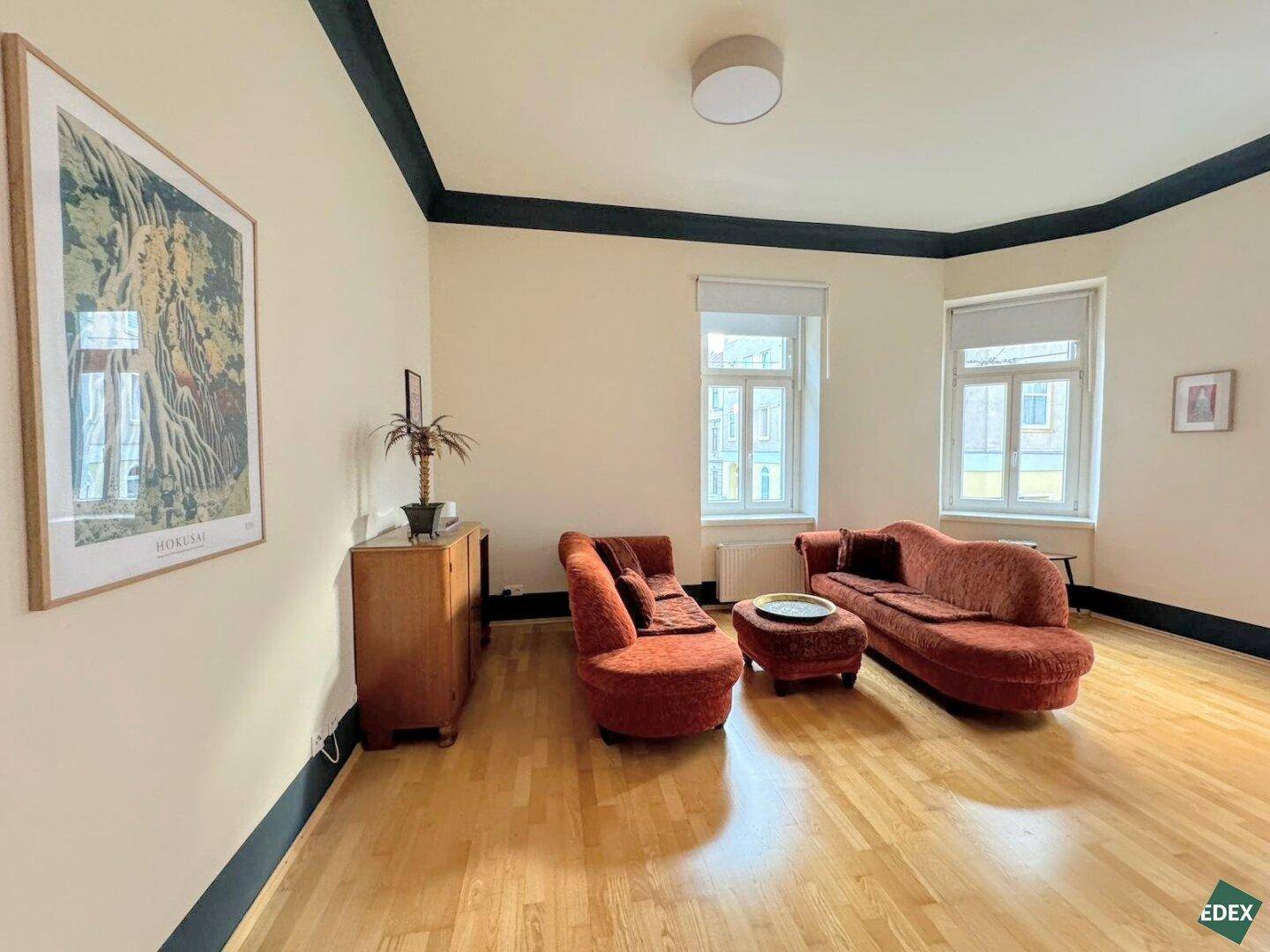 Wohnen nahe Schubertpark - 2 Zimmer mit separater Küche - Mehr