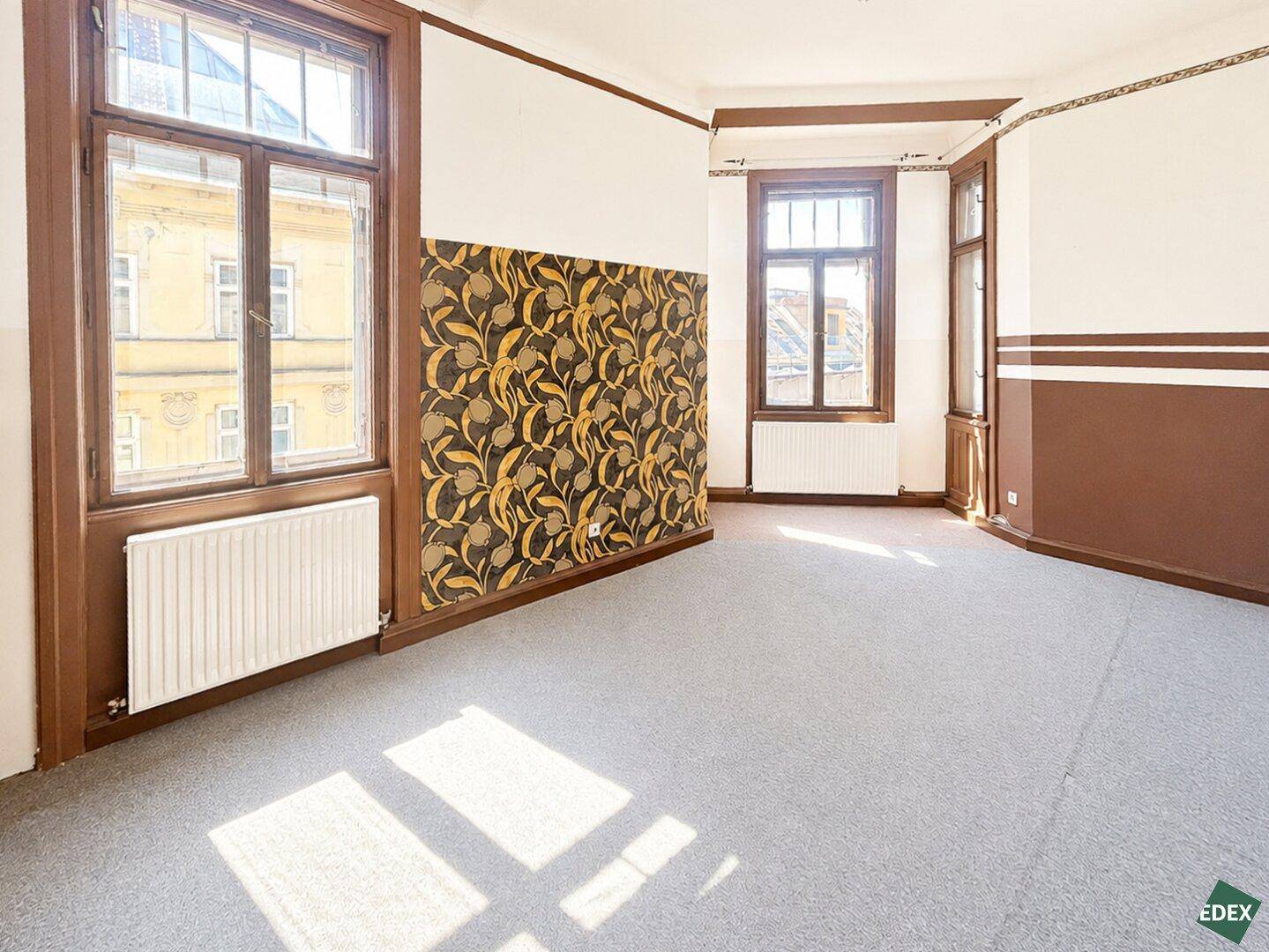 Sanierungsbedürftige Altbauwohnung nahe Franz-Josefs-Bahnhof | 9. Bezirk | Viel Potenzial - Ansicht 2