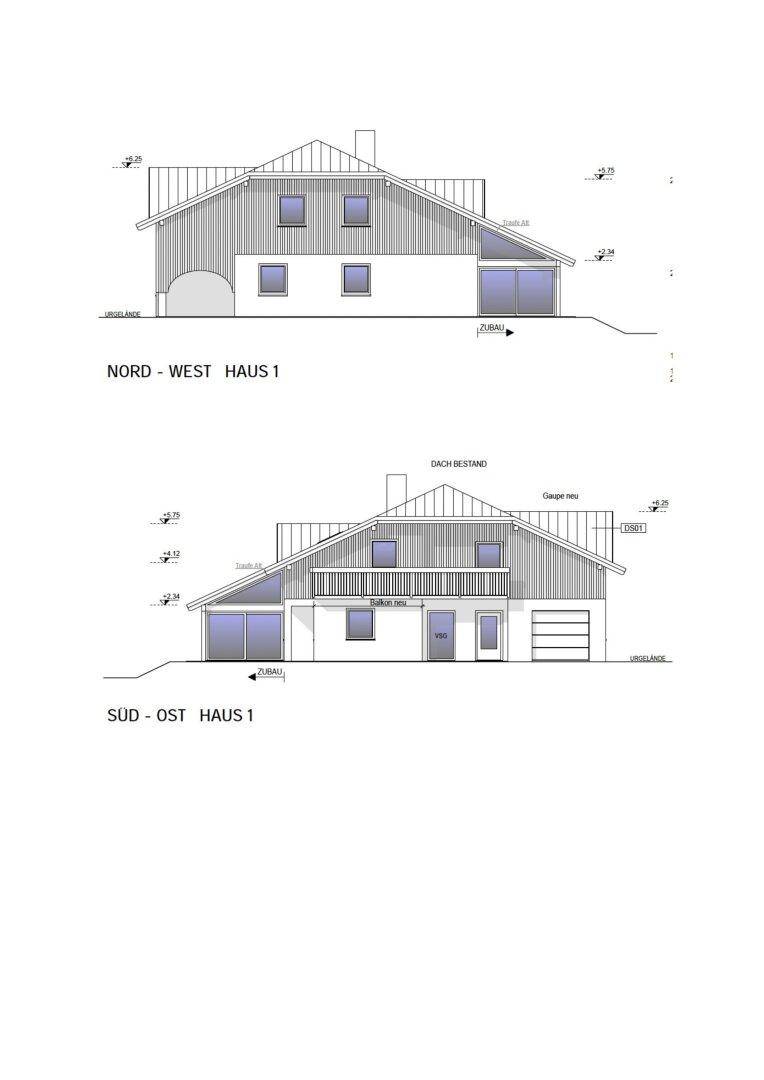 Nordwest Südost