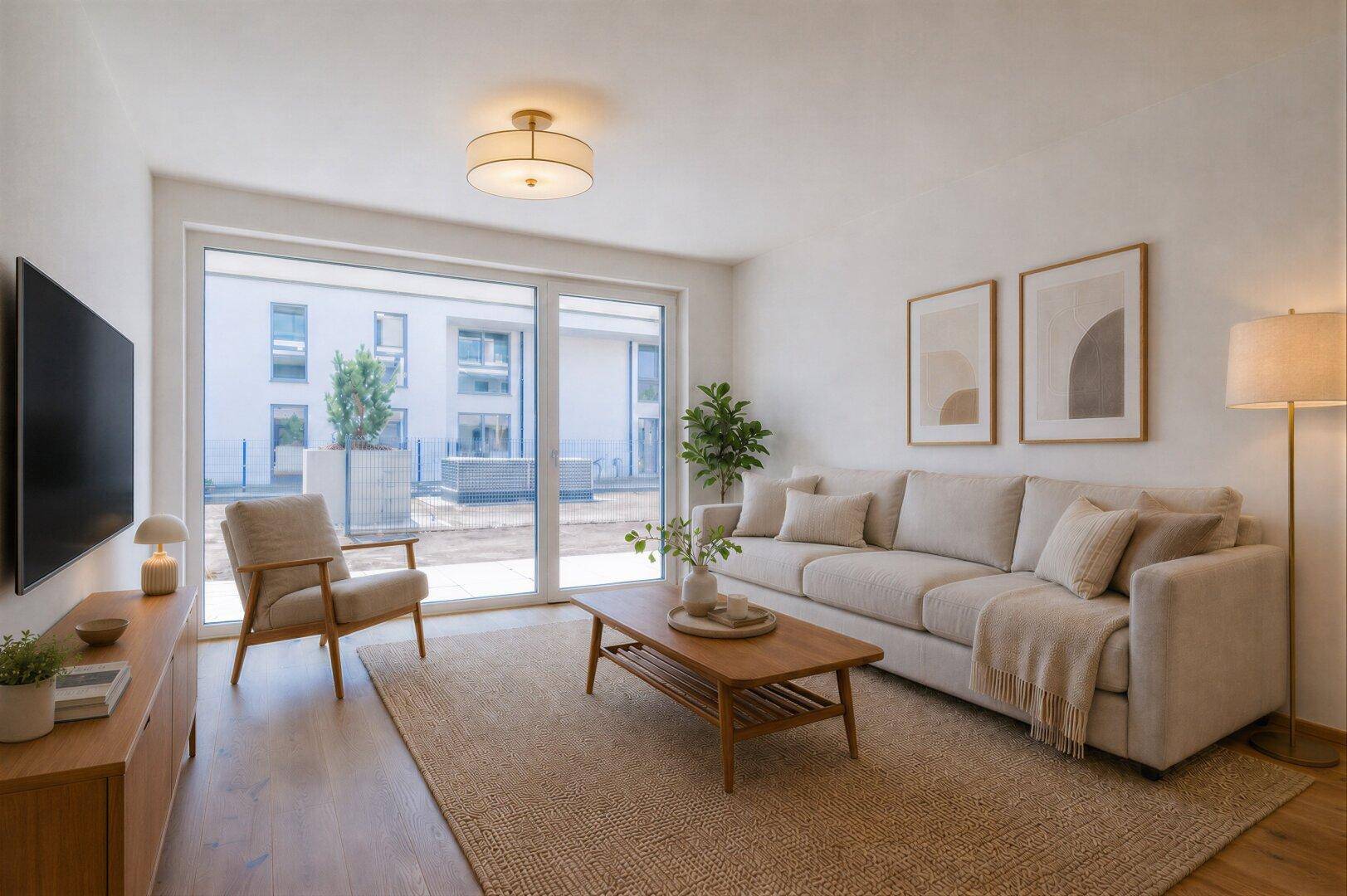 Eigengarten statt Balkon: Exklusive 3-Zimmer-Gartenwohnung inkl. 2 TG-Plätze - Ansicht 6