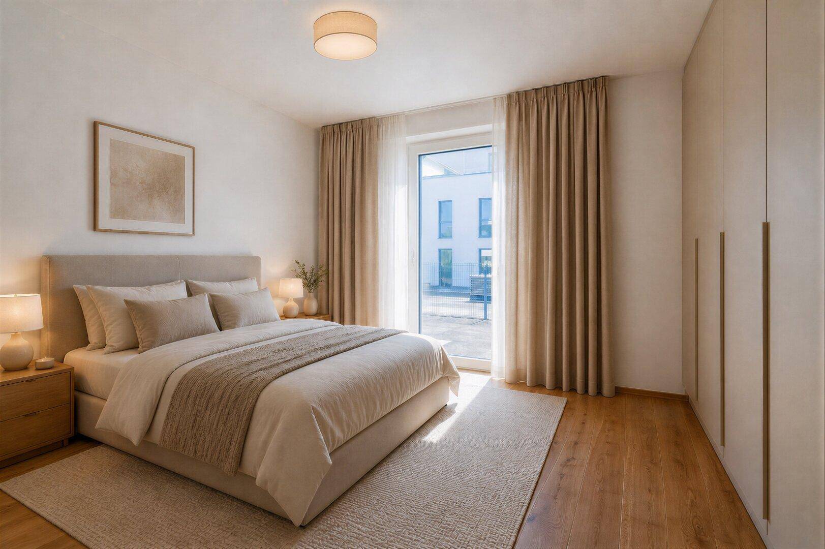 Eigengarten statt Balkon: Exklusive 3-Zimmer-Gartenwohnung inkl. 2 TG-Plätze - Ansicht 2