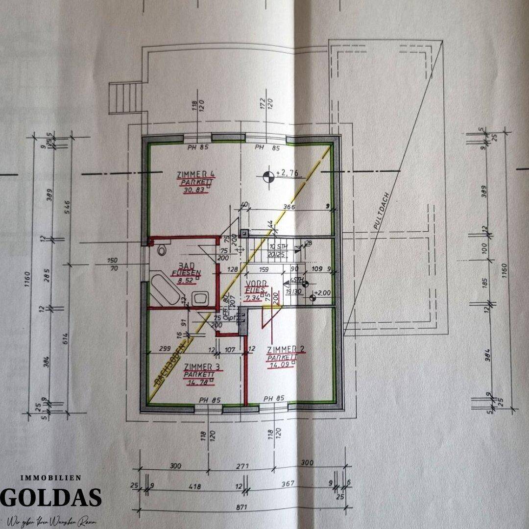 Plan Dachgeschoss