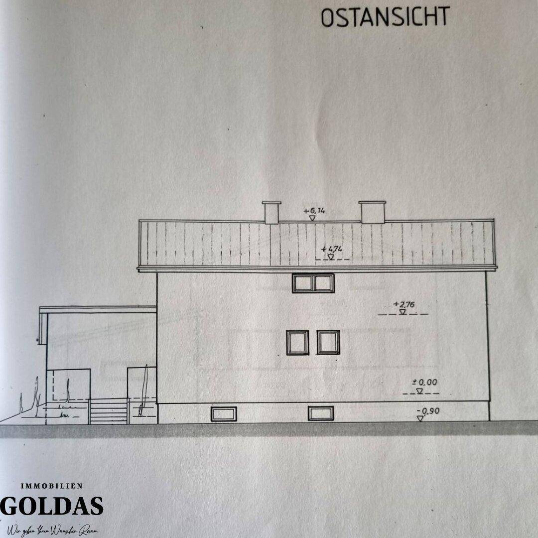 Plan Ostansicht