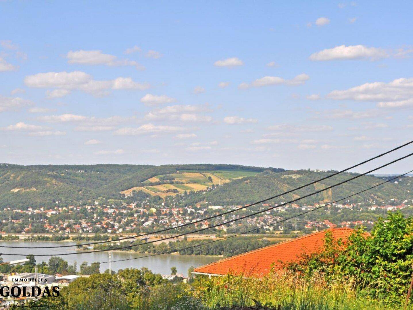 Blick auf die Donau...