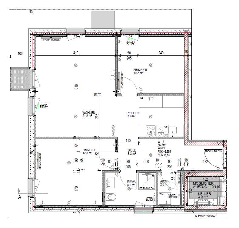 Gemütliche 3-Zi-Wohnung in zentraler Lage zu verkaufen! W07 - Ansicht 2