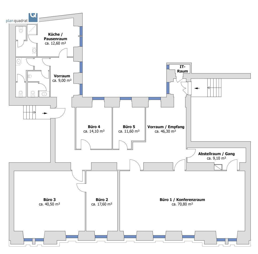 Grundrissplan