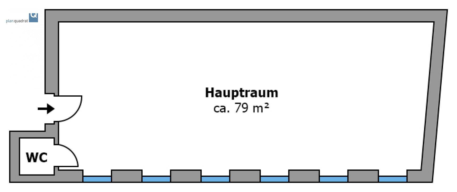 Grundriss-Skizze