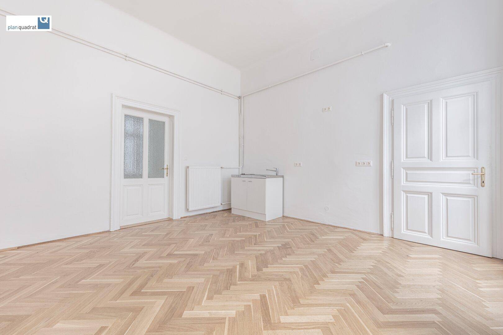 Wohnküche (gem. "Grundriss-Skizze") - ca. 19,20 m²