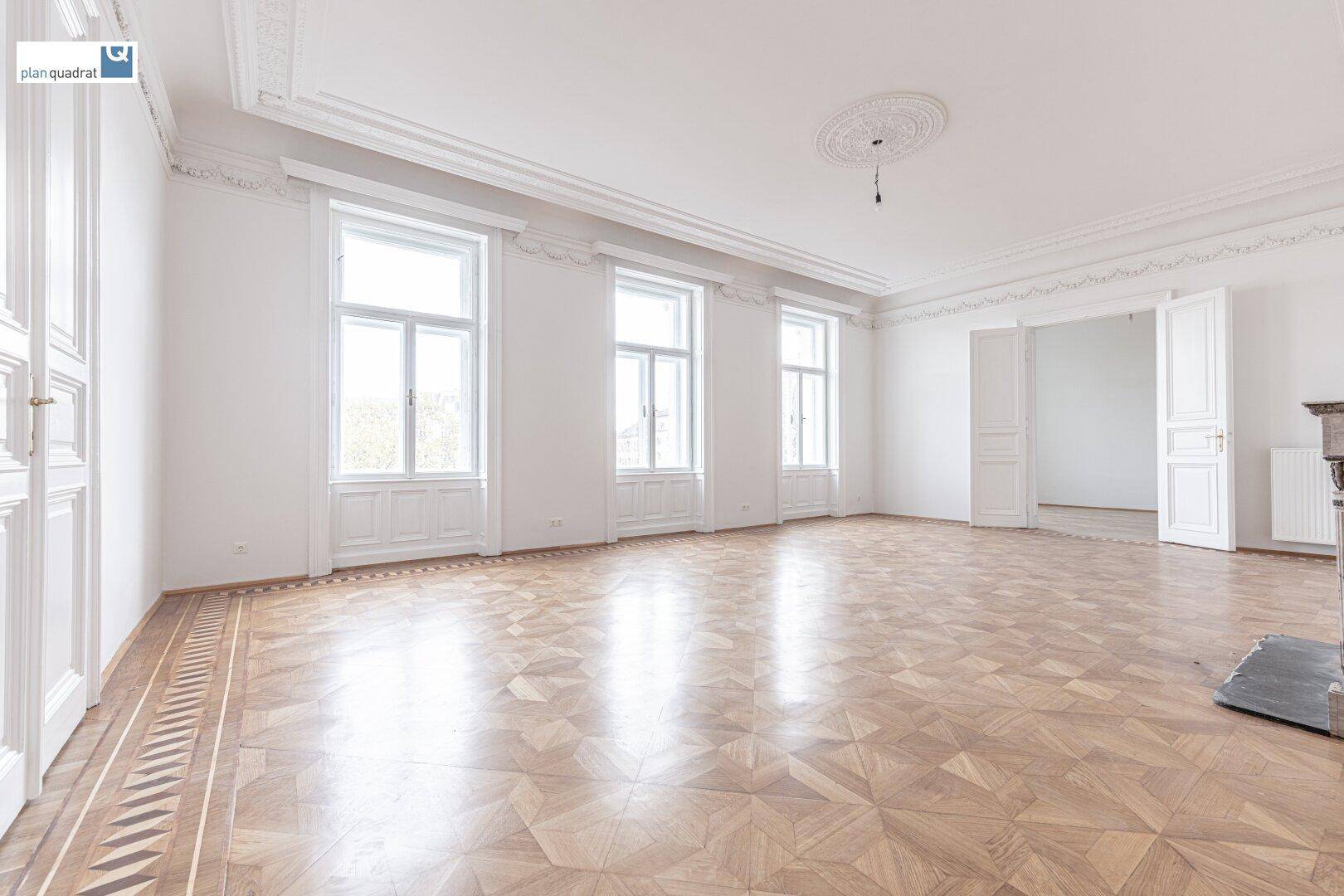 Kaminzimmer (gem. "Grundriss-Skizze") - ca. 52,00 m²