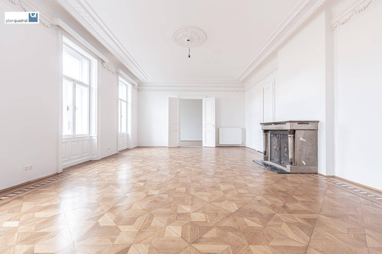 Kaminzimmer (gem. "Grundriss-Skizze") - ca. 52,00 m²